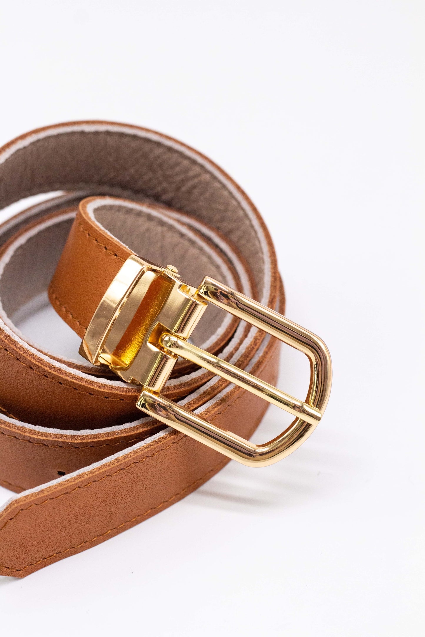 Reversible Belt | Biscuit and Taupe